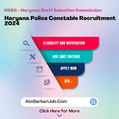 Haryana police constable recruitment 2024