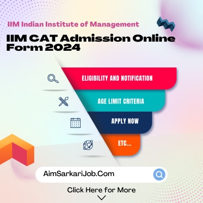 Iim cat admission online form 2024