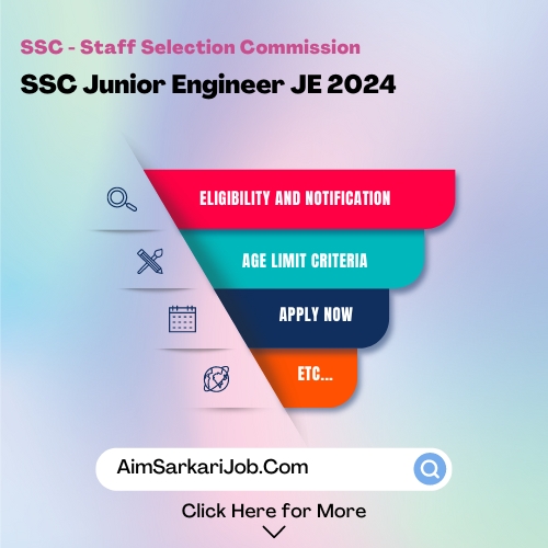 Ssc junior engineer je 2024