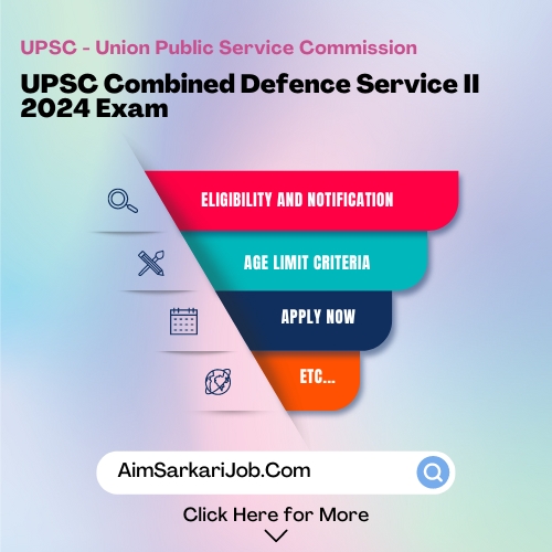 Upsc combined defence service ii 2024 exam